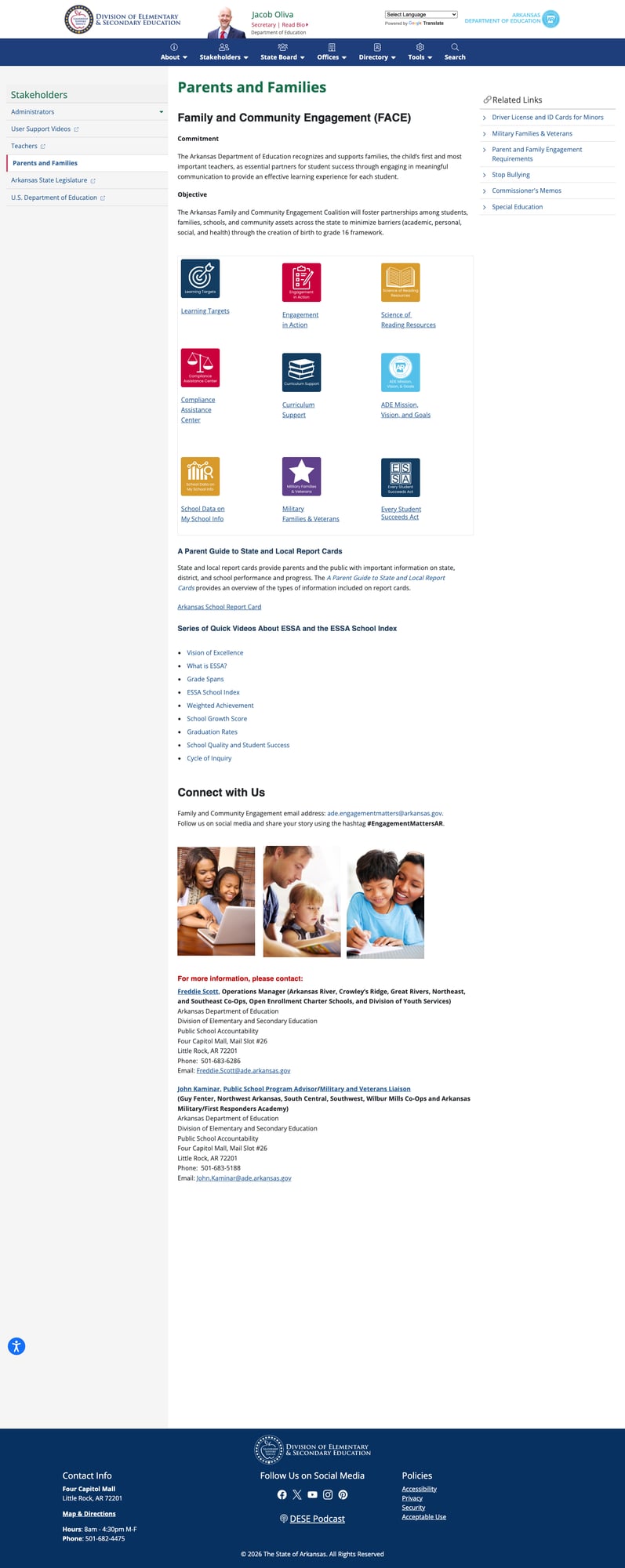 ADE Data Center portal