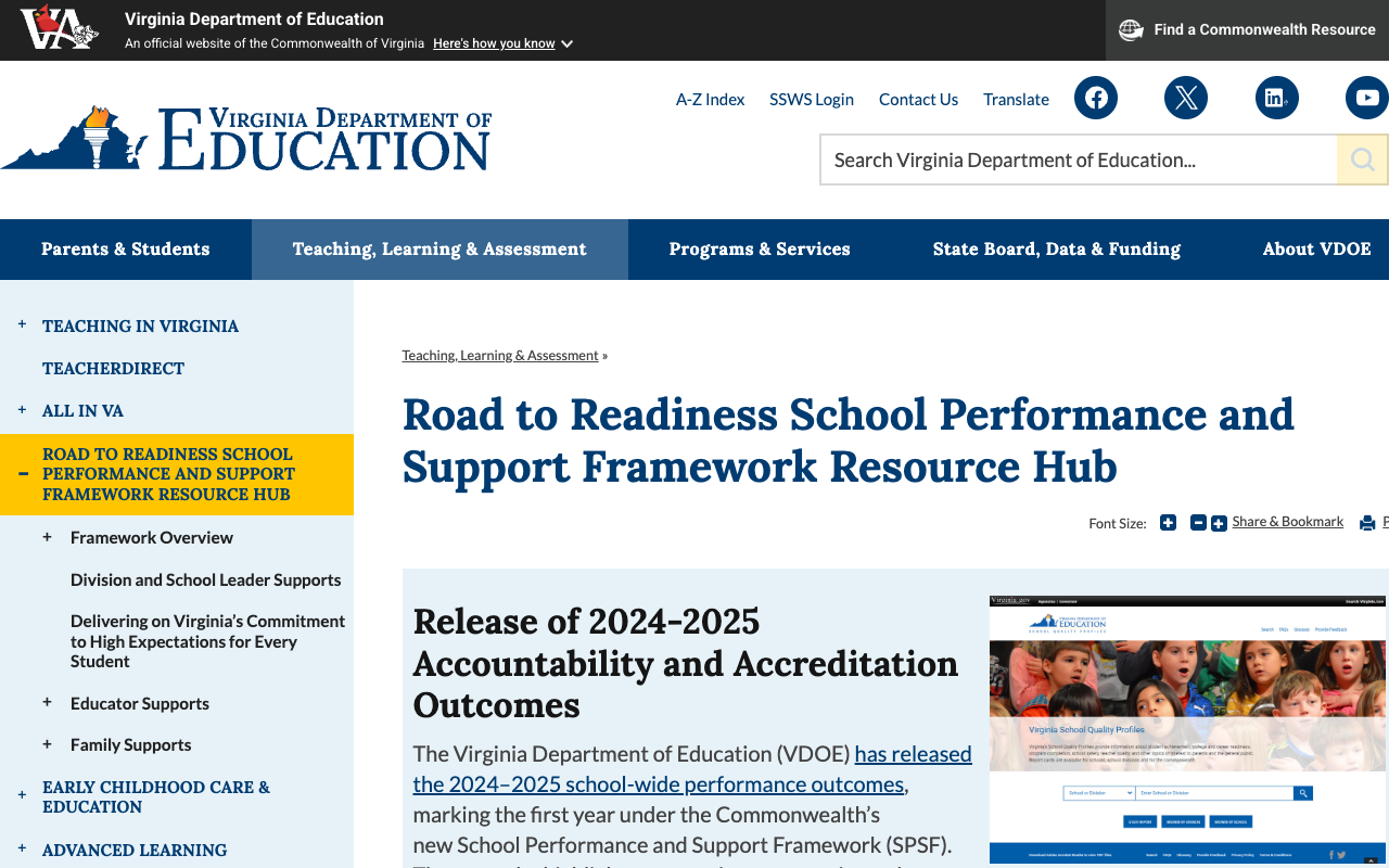 Screenshot: SPSF Resource Hub — the standout feature